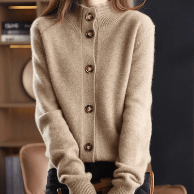 Annie | Gilet en Cachemire Tricoté